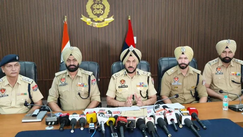 Amritsar Rural Police recover heroin, pistols, ammunition and a hand grenade.