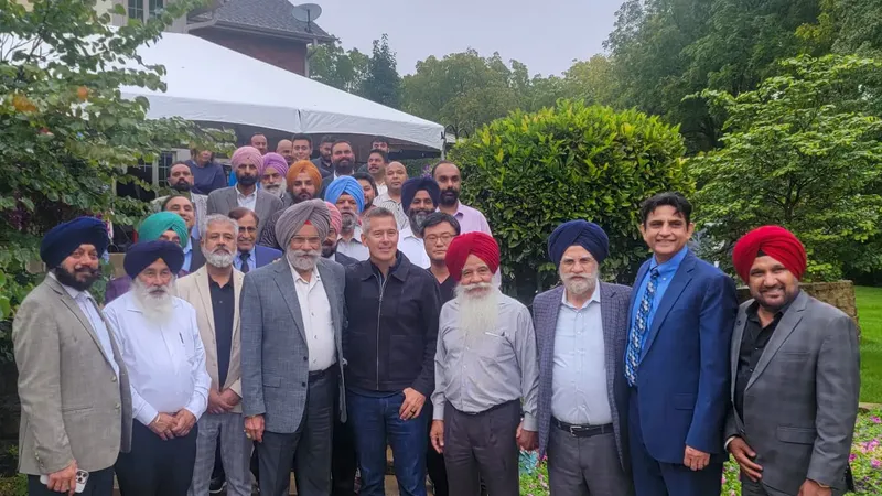 US Transportation Secretary Sean Duffy Visits Dhaliwal Residence; Issues Concerning Punjabi Drivers Take Center Stage